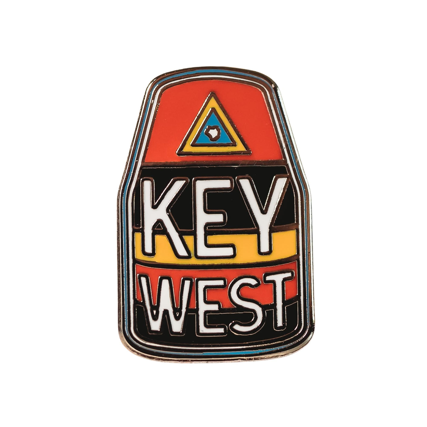 Key West Florida Enamel Pin