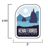 Kenai Fjords National Park Sticker