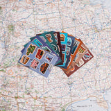 MINI Travel Stickers - 65 Locations!