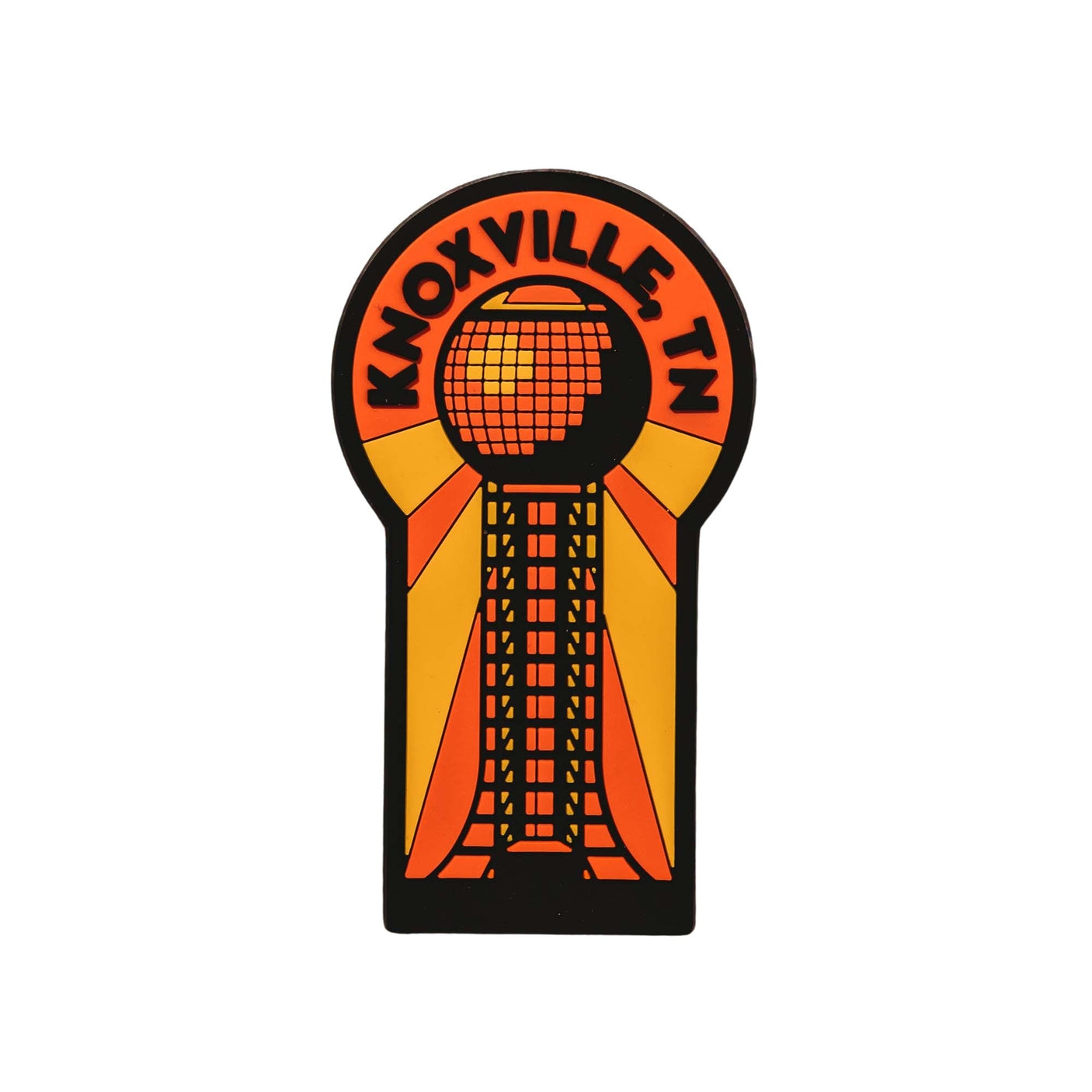 Knoxville PVC Fridge Magnet