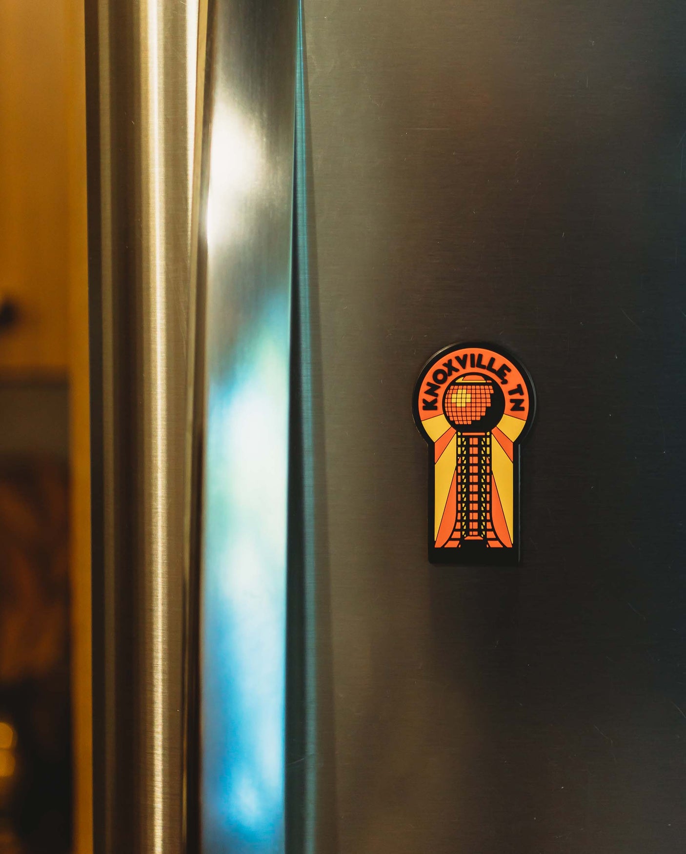 Knoxville PVC Fridge Magnet