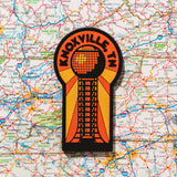 Knoxville PVC Fridge Magnet