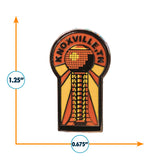 Knoxville Tennessee Travel Enamel Pin