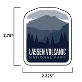 Lassen Volcanic National Park Sticker