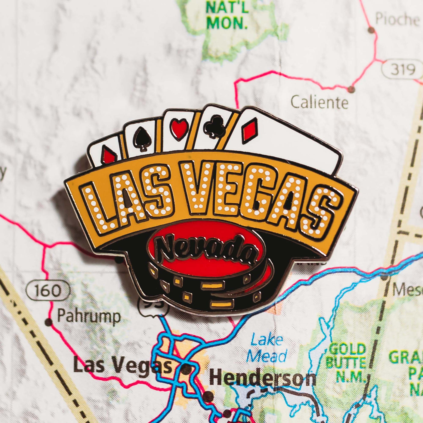 Las Vegas Enamel Pin
