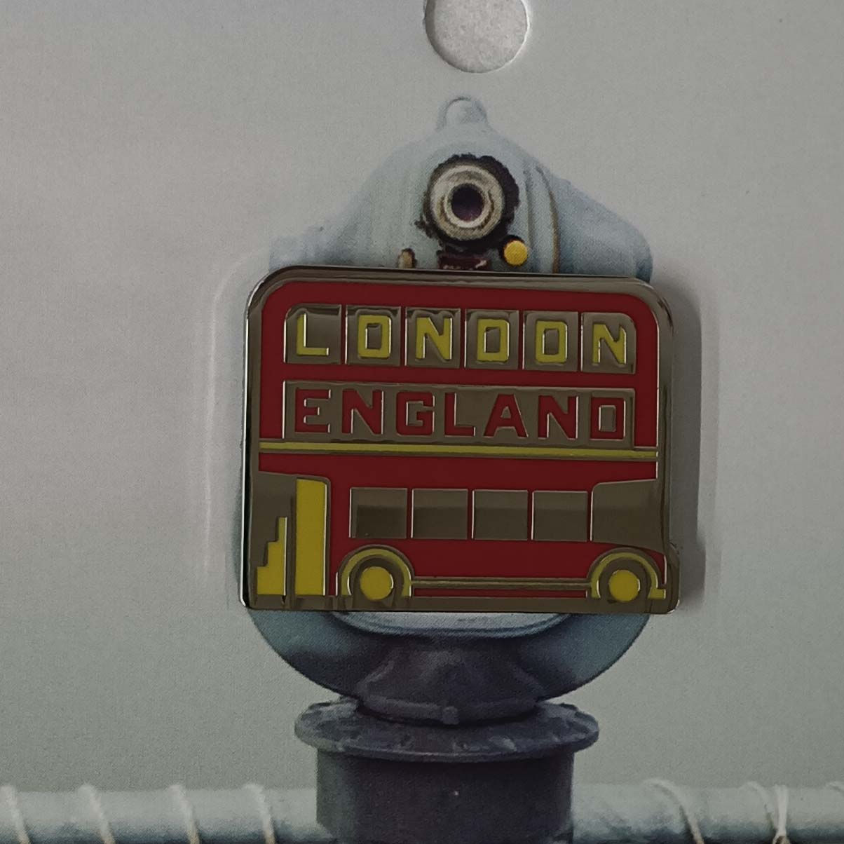 London England Enamel Pin