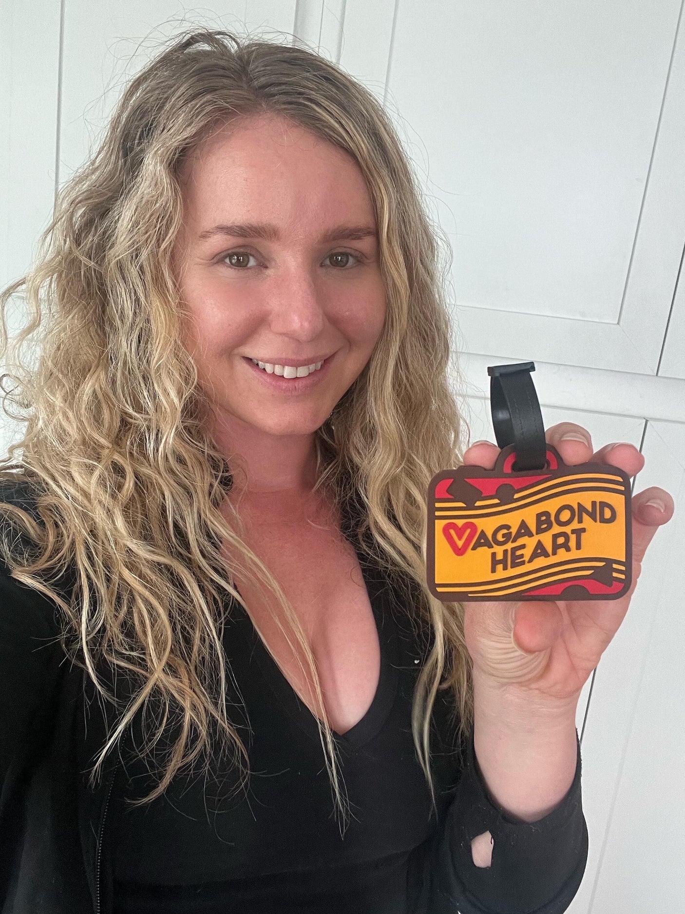 Vagabond Heart Luggage Tag