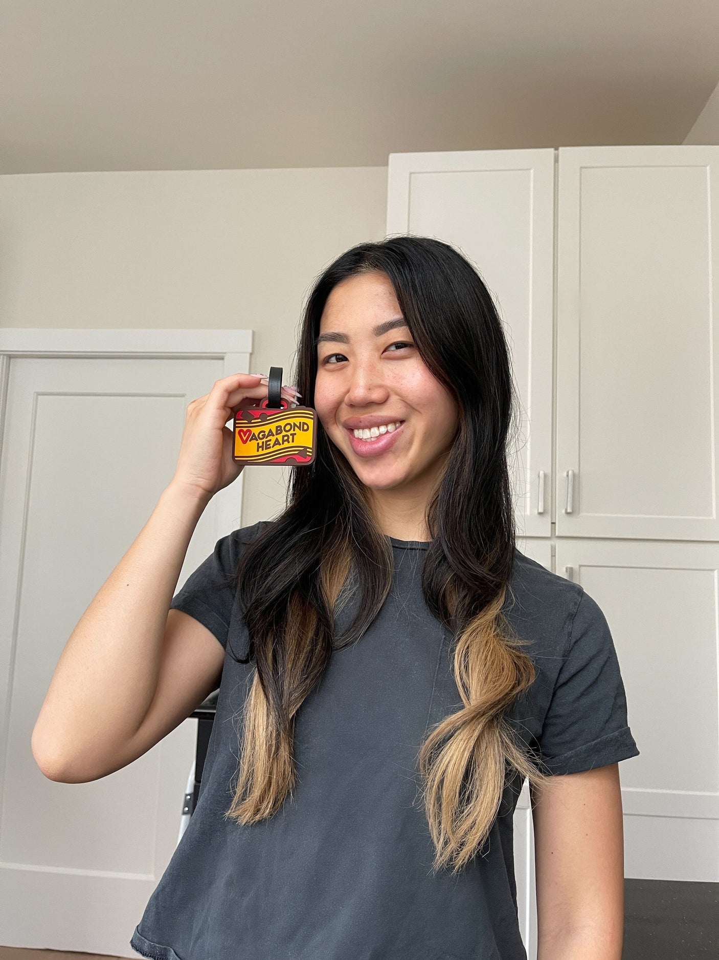 Vagabond Heart Luggage Tag