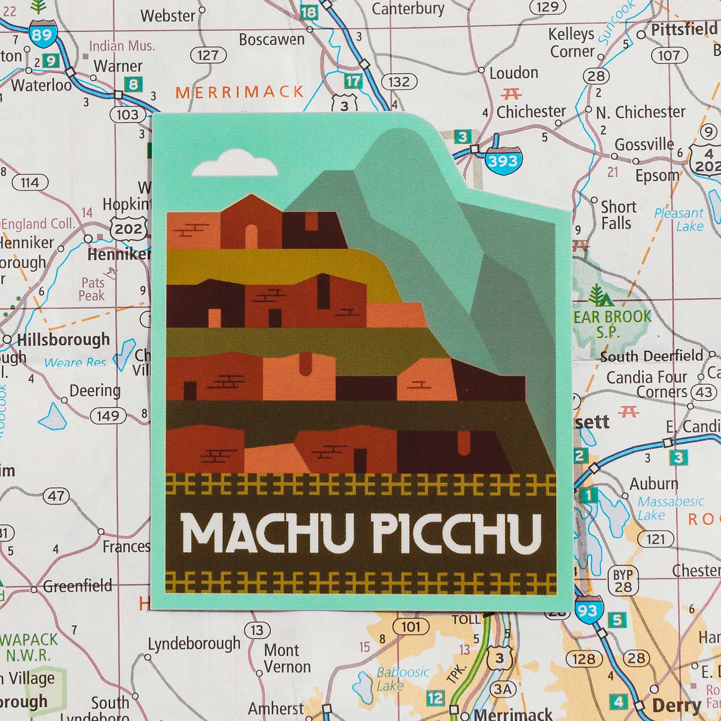 Machu Picchu Sticker