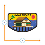 Maldives Vinyl Sticker