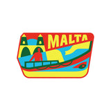 Malta Enamel Pin
