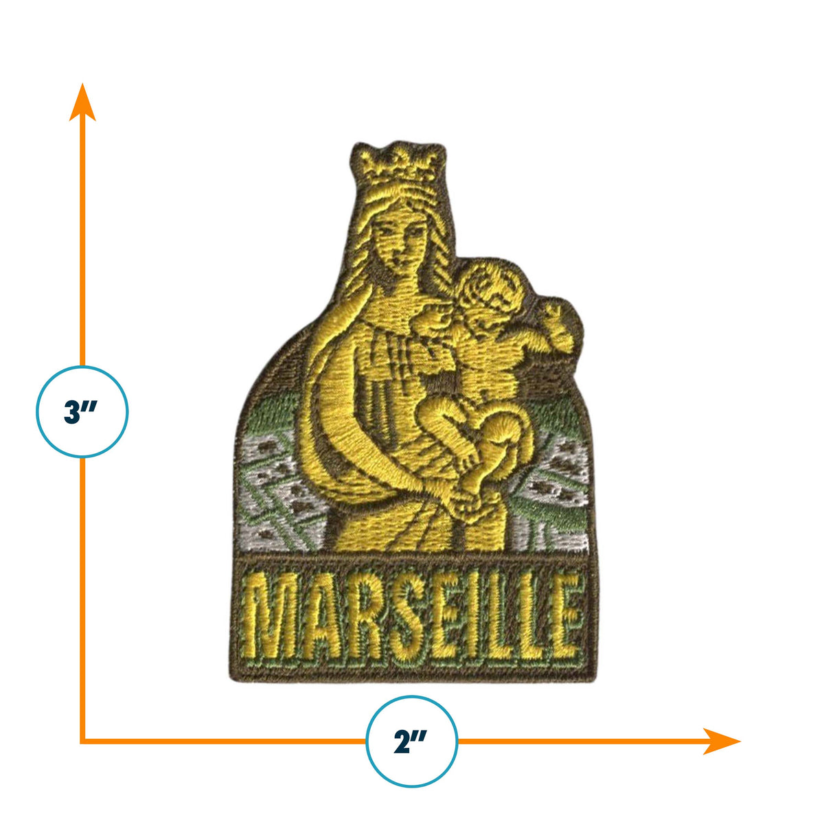 Marseille Iron On Patch