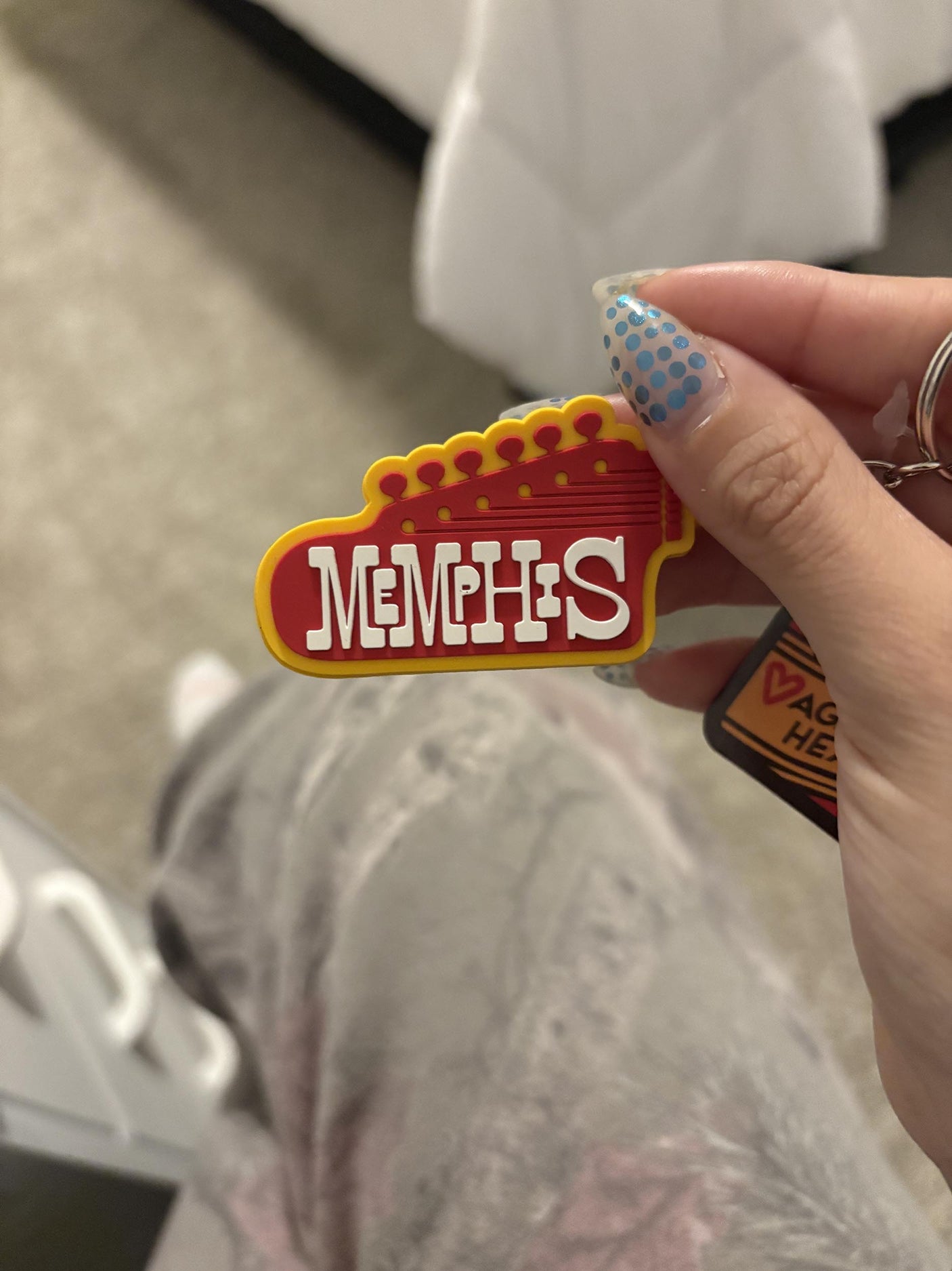 Memphis Keychain