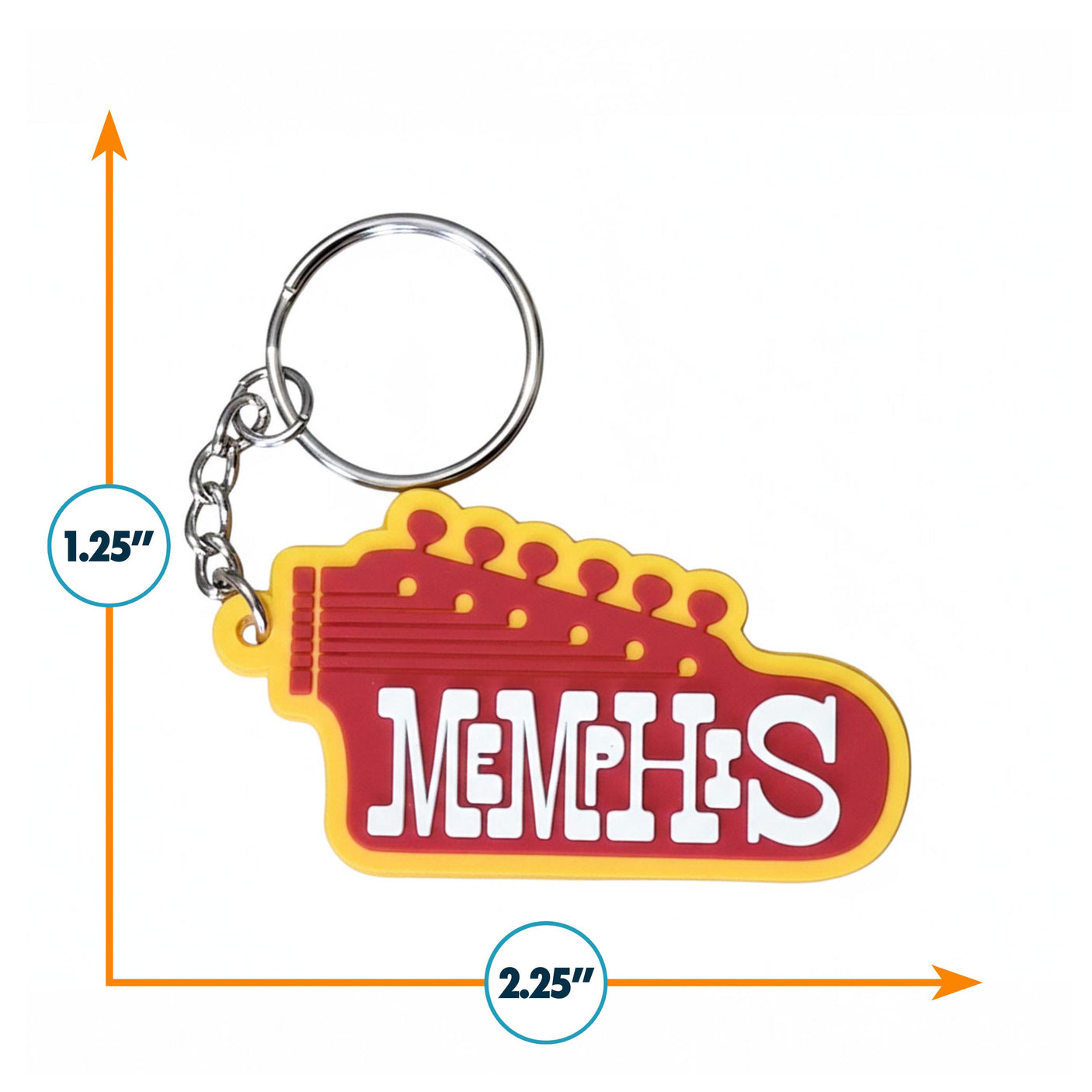 Memphis Keychain