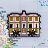 Miami Florida PVC Fridge Magnet