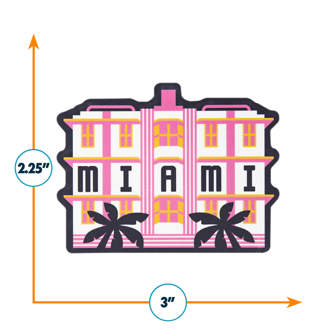 Miami Florida Sticker