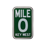 Key West Mile 0 Florida Enamel Pin