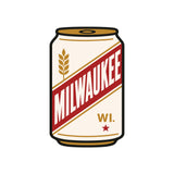 Milwaukee WI Vinyl Sticker