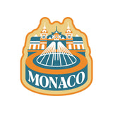 Monaco Enamel Pin