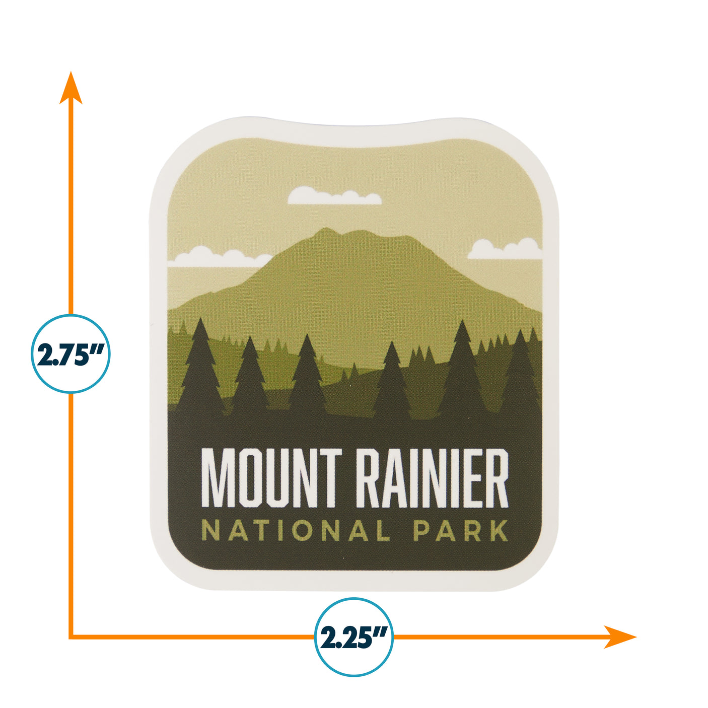 Mount Rainier National Park Sticker