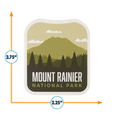Mount Rainier National Park Sticker