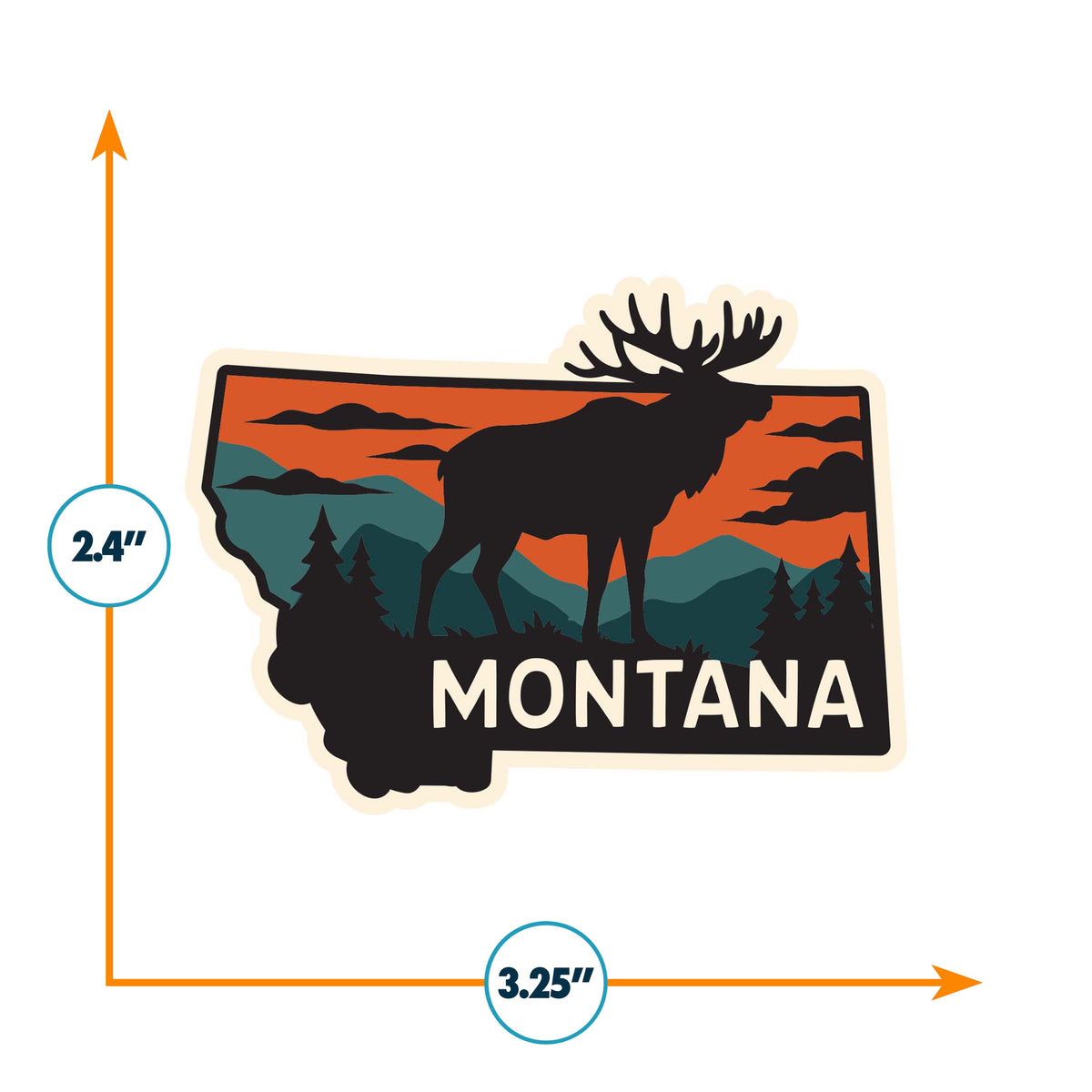 Montana Vinyl Sticker