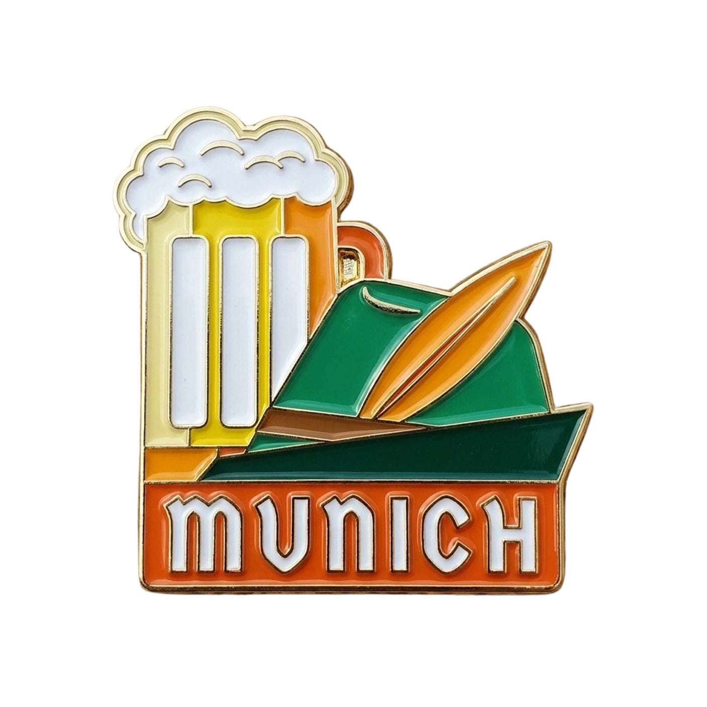 Munich Germany Enamel Pin