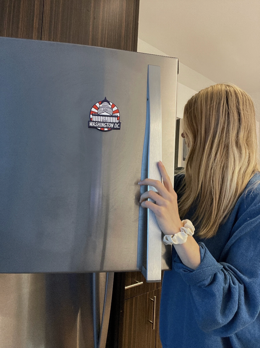 Paris France PVC Fridge Magnet