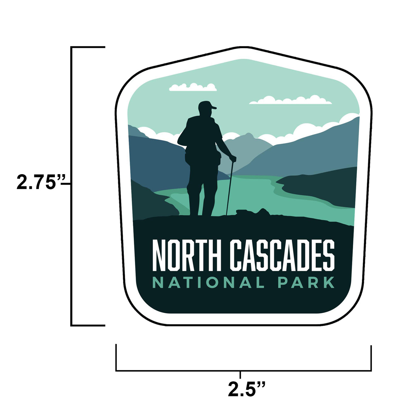 North Cascades National Park Sticker