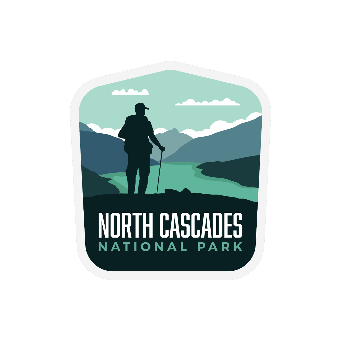 North Cascades National Park Sticker