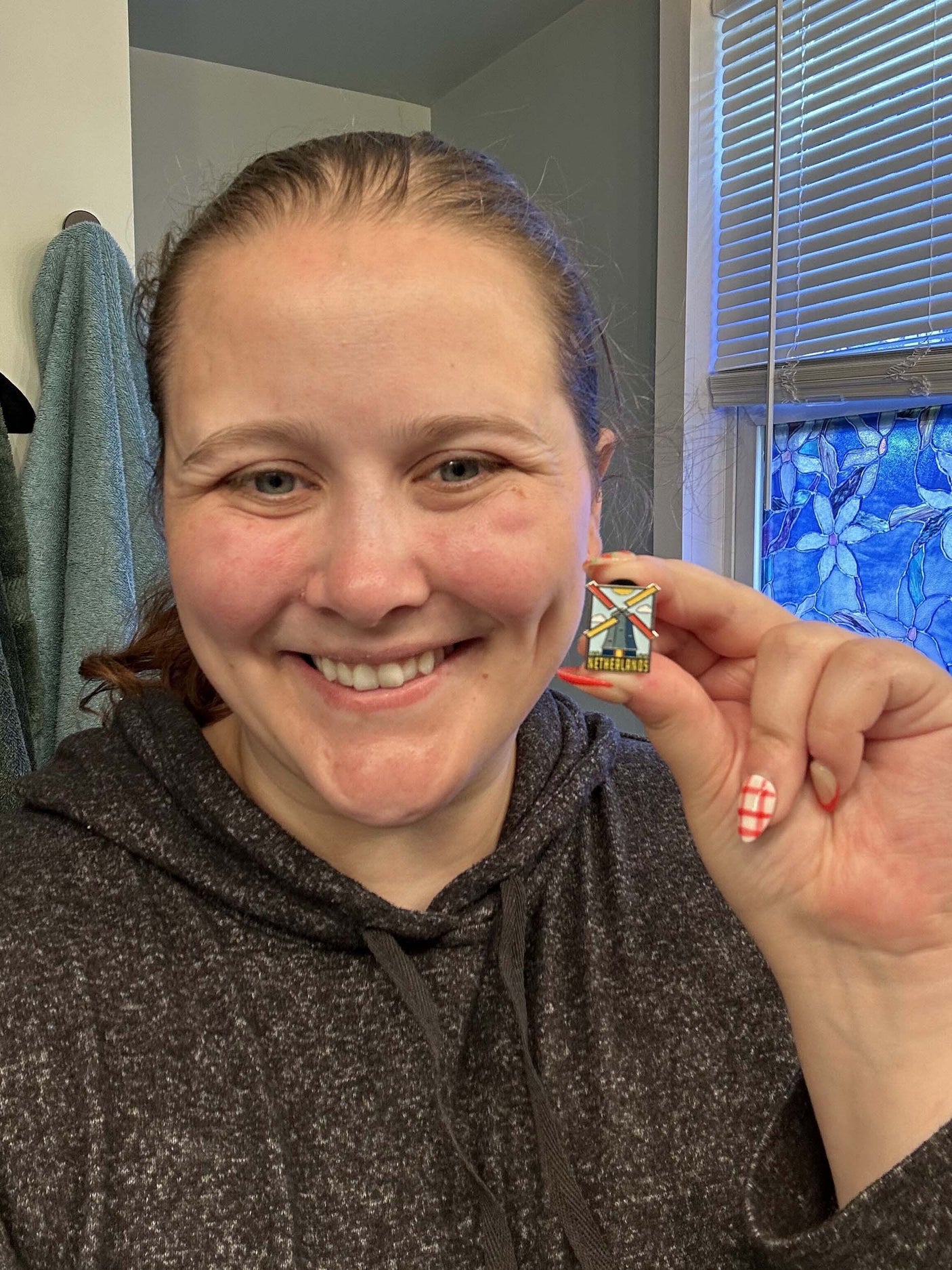 Netherlands Enamel Pin