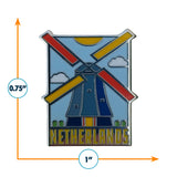 Netherlands Enamel Pin