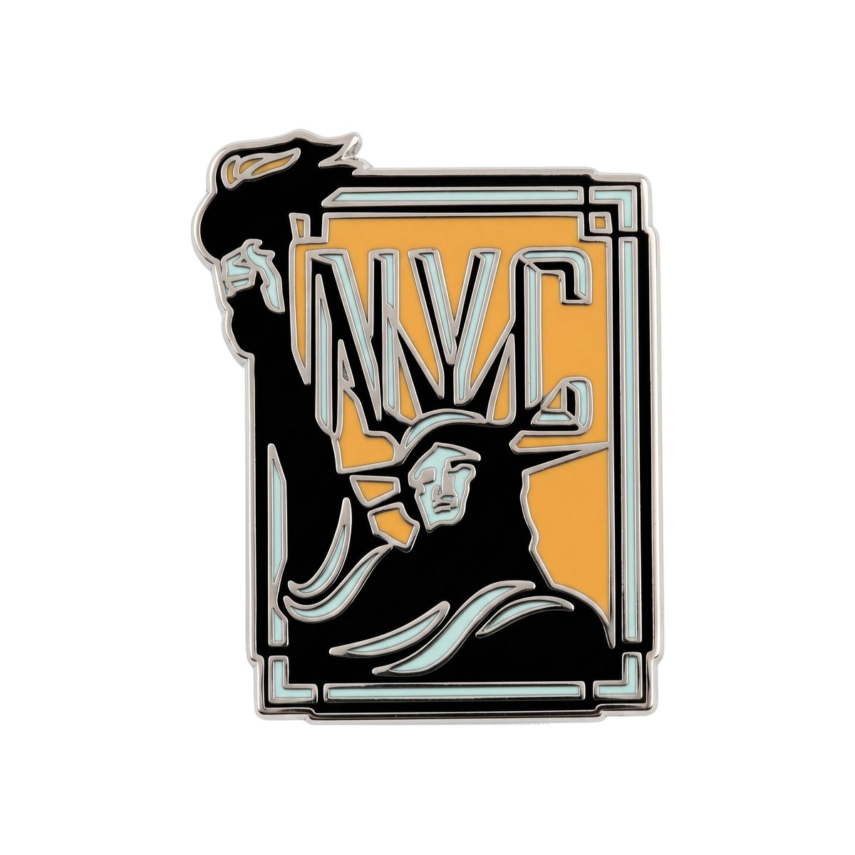 New York NYC Enamel Pin – Vagabond Heart