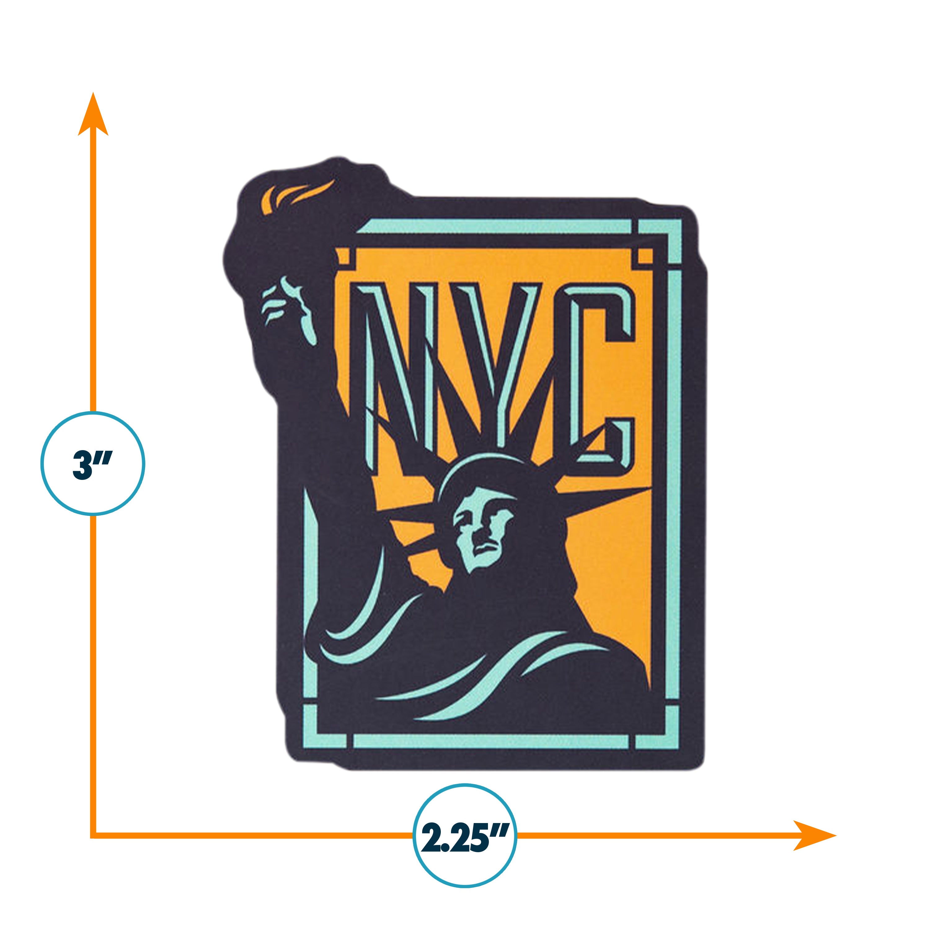 New York City NYC Sticker – Vagabond Heart
