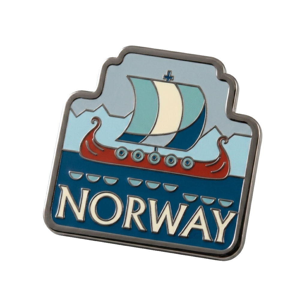 Norway Enamel Pin