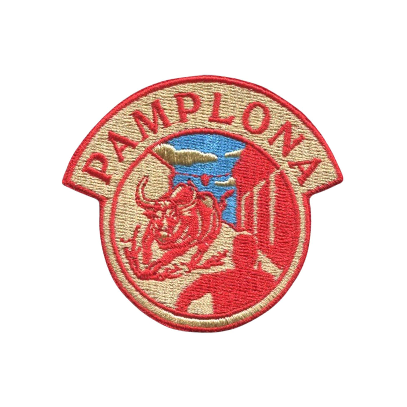 Pamplona Iron On Patch