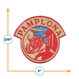 Pamplona Iron On Patch
