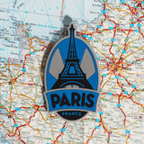 Paris France PVC Fridge Magnet