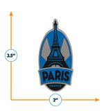 Paris France PVC Fridge Magnet