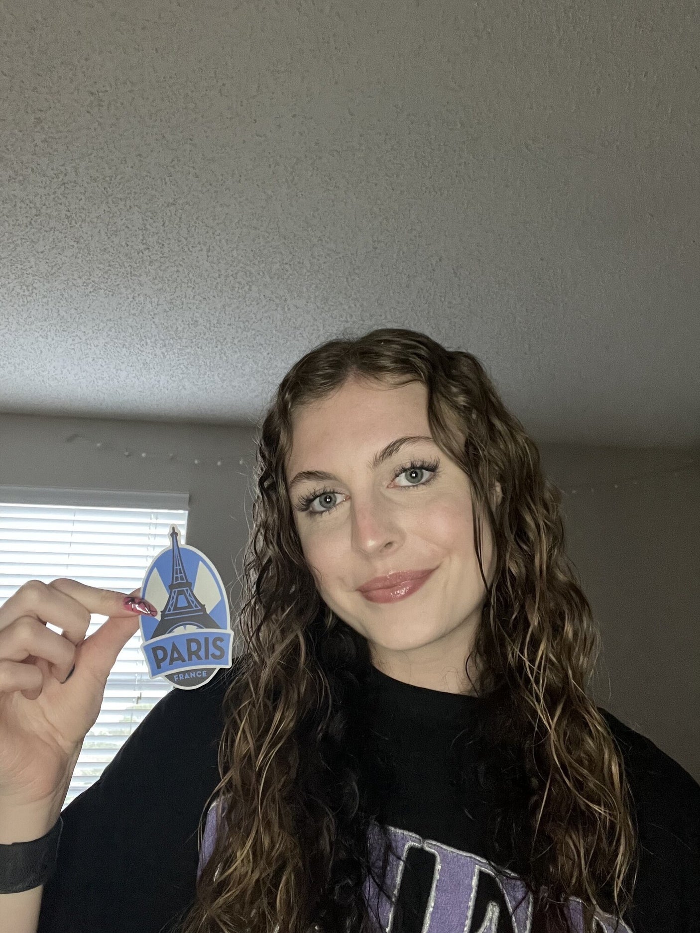 Paris France Sticker