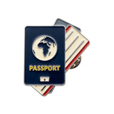 Passport Enamel Pin