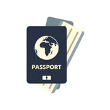 Passport Vinyl Sticker