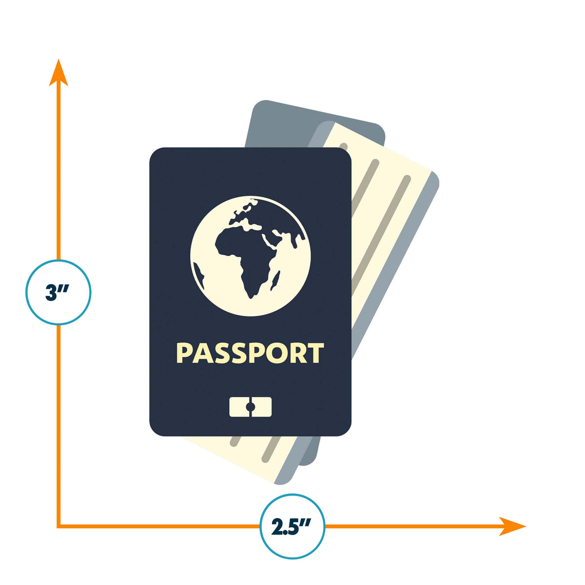 Passport PVC Magnet