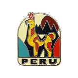 Peru Enamel Pin