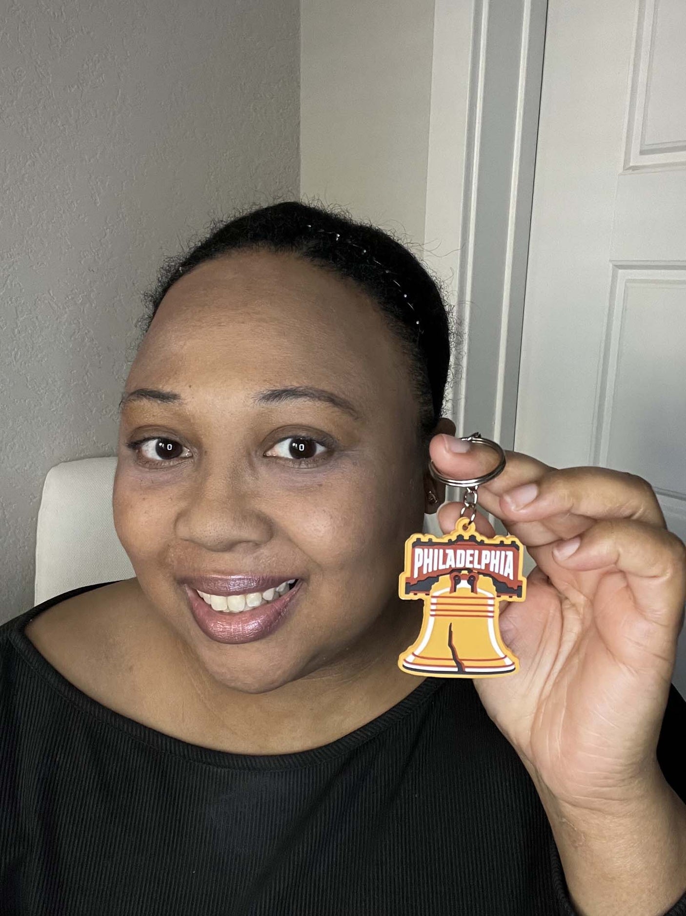 Philadelphia PVC Keychain