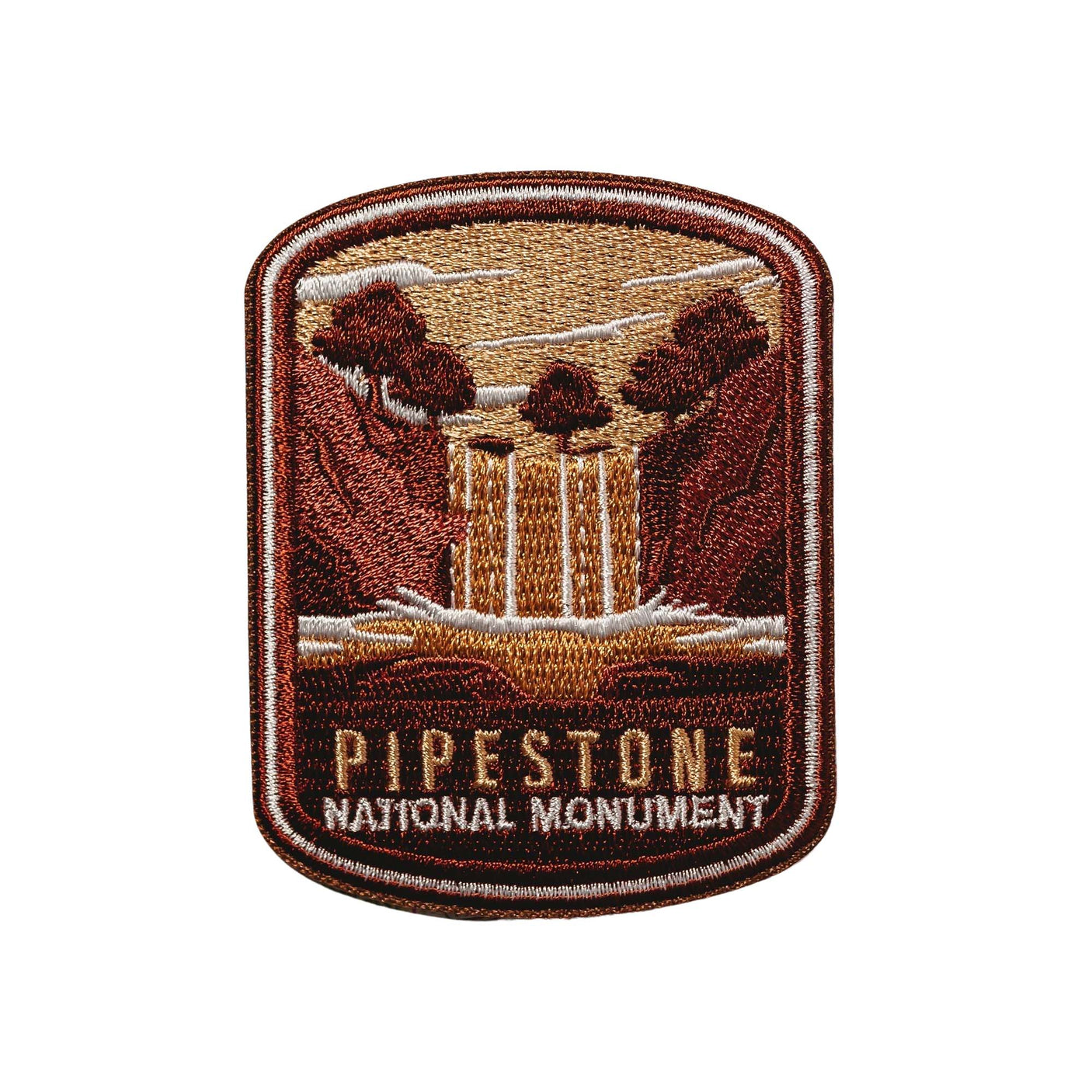 Pipestone National Monument Iron On Patch