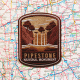 Pipestone National Monument Iron On Patch