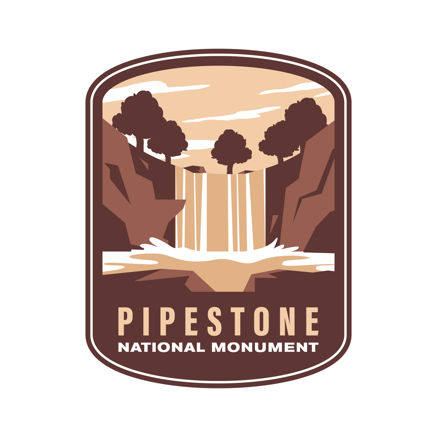 Pipestone National Monument Vinyl Sticker