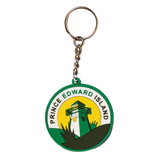 Prince Edward Island PVC Keychain