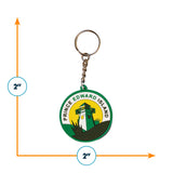 Prince Edward Island PVC Keychain